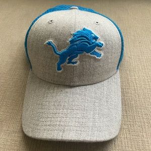 Detroit Lions New Era Adjustable Trucker Hat